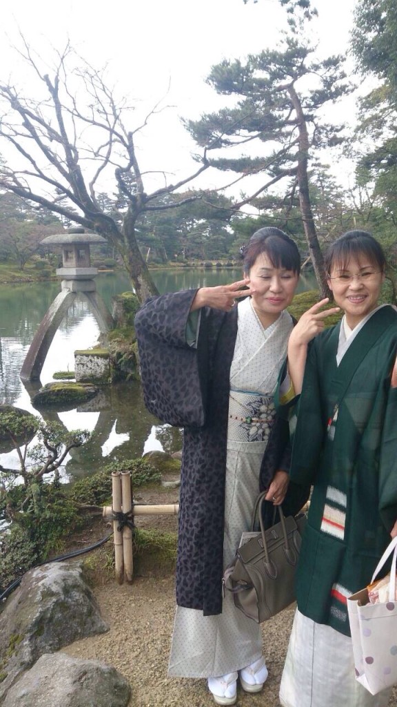 山本呉服店バス旅行　金沢　兼六園２