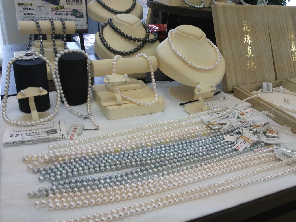 山本呉服店池田店 パール展示会