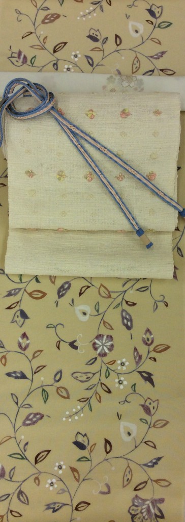 野口の小紋 千藤の名古屋帯