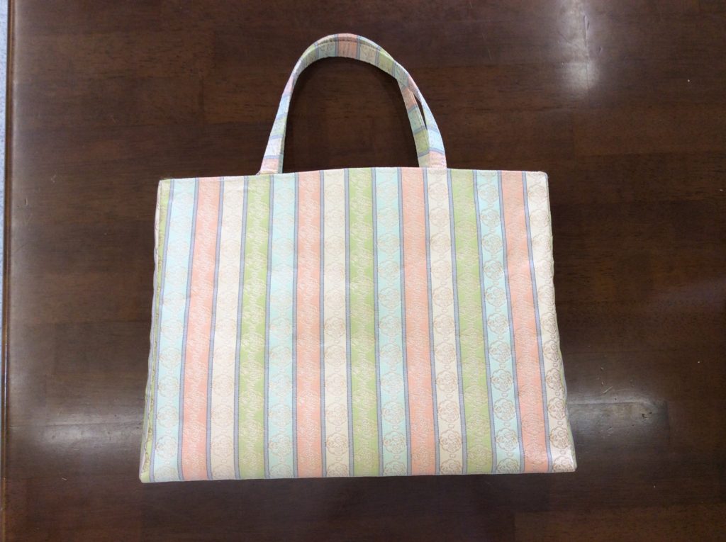 着物用トートバッグ ママトート 正倉院柄