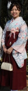 卒業式　袴　訪問着
