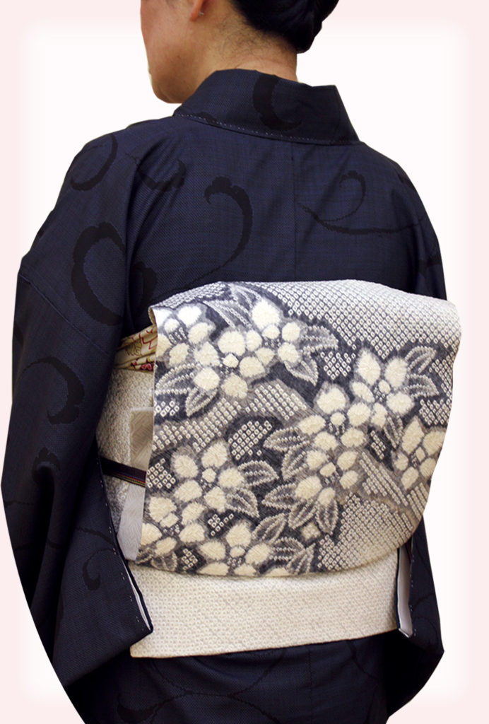 藤娘きぬたや総絞り名古屋帯