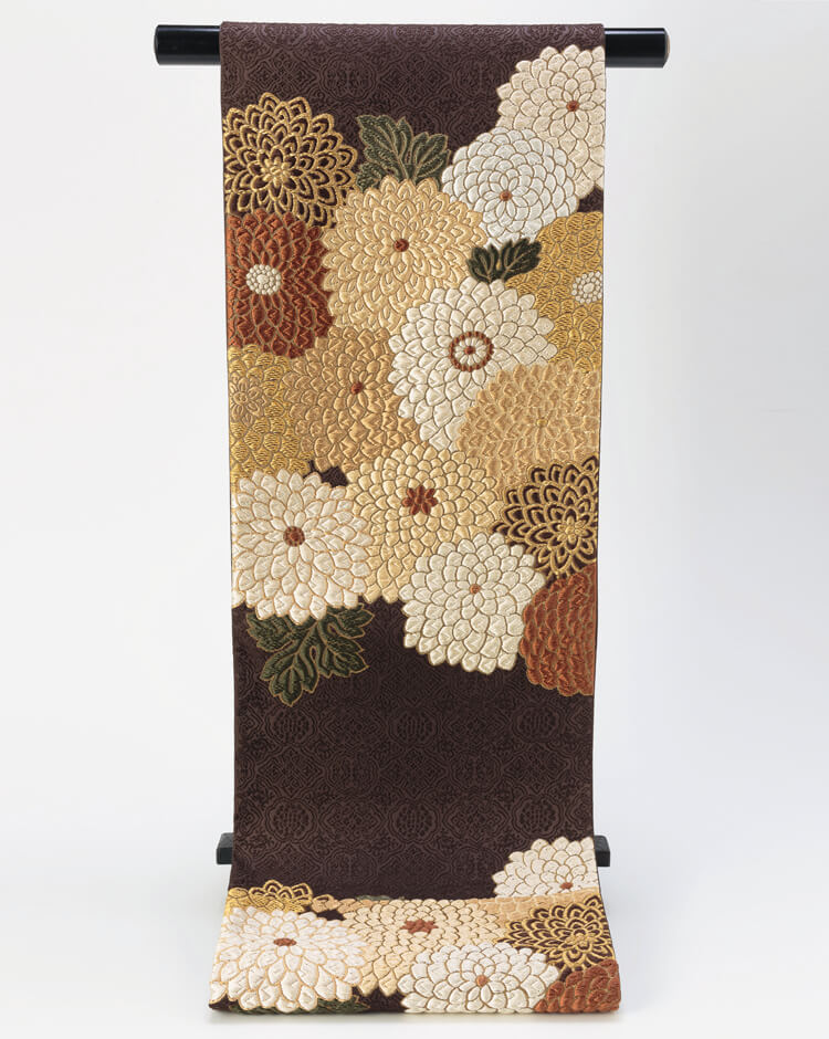 藤娘きぬたや総絞り訪問着　唐花丸文