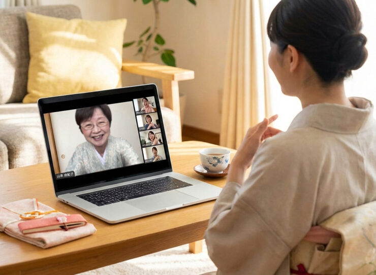 【3月29日開講】自宅が最高の教室に。山本由紀子のオンライン着付け教室「装華塾」春からのお稽古、受講生募集！